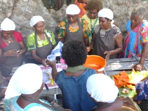 Disaster-prone communities in Vanuatu prepared with food preservation technology 